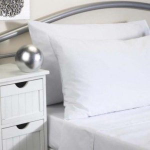 Polycotton Duvet Cover (White or Cream)