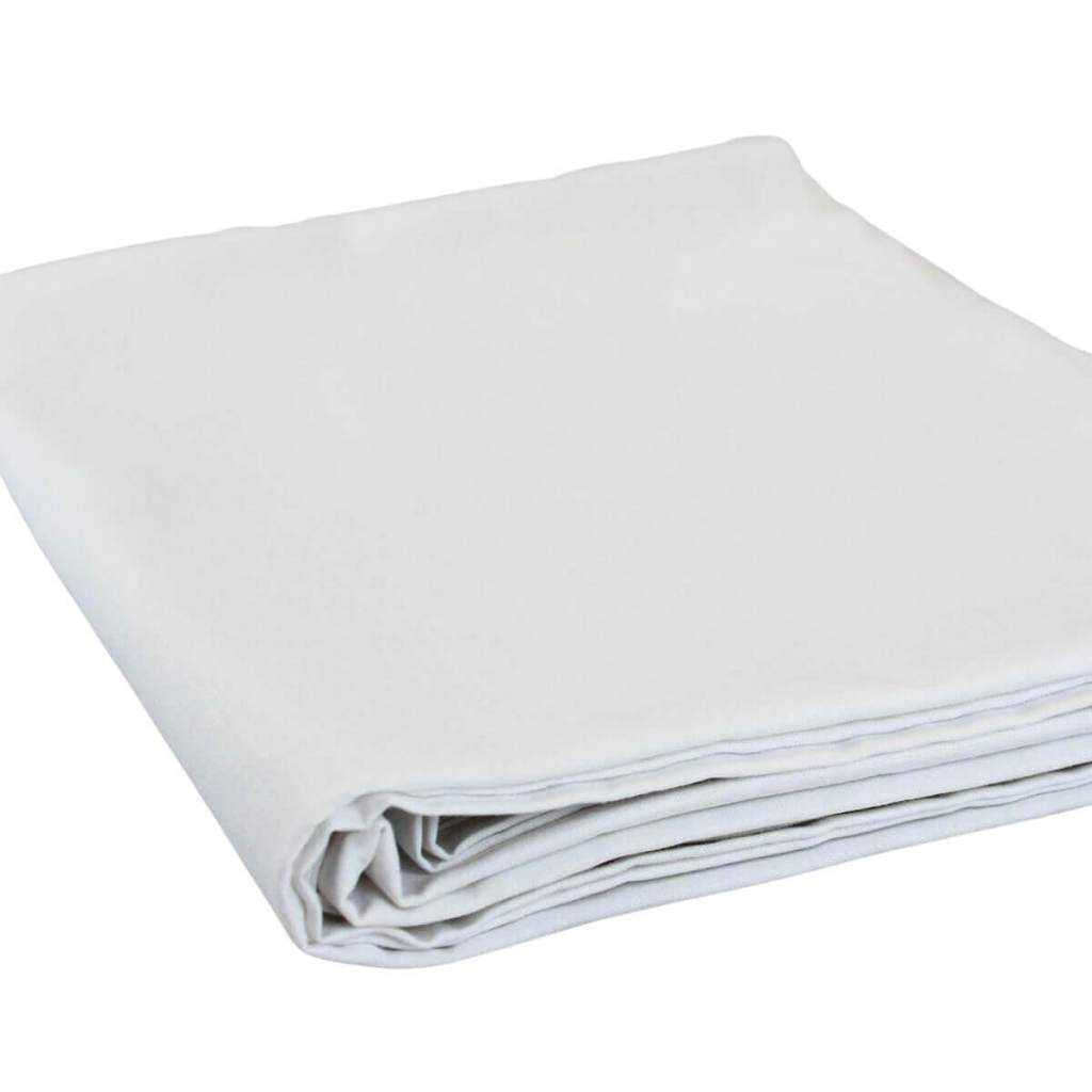 White Draw Sheet For Single Beds