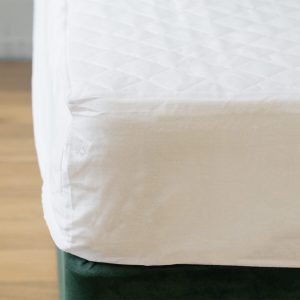 Fitted Polycotton Quilted Mattress Protector