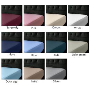 Flame Retardant Polyester Fitted Sheet (Single or Double) Range