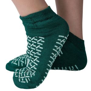 Double Tread Slipper Socks Medium (Packs of 5 Pairs)