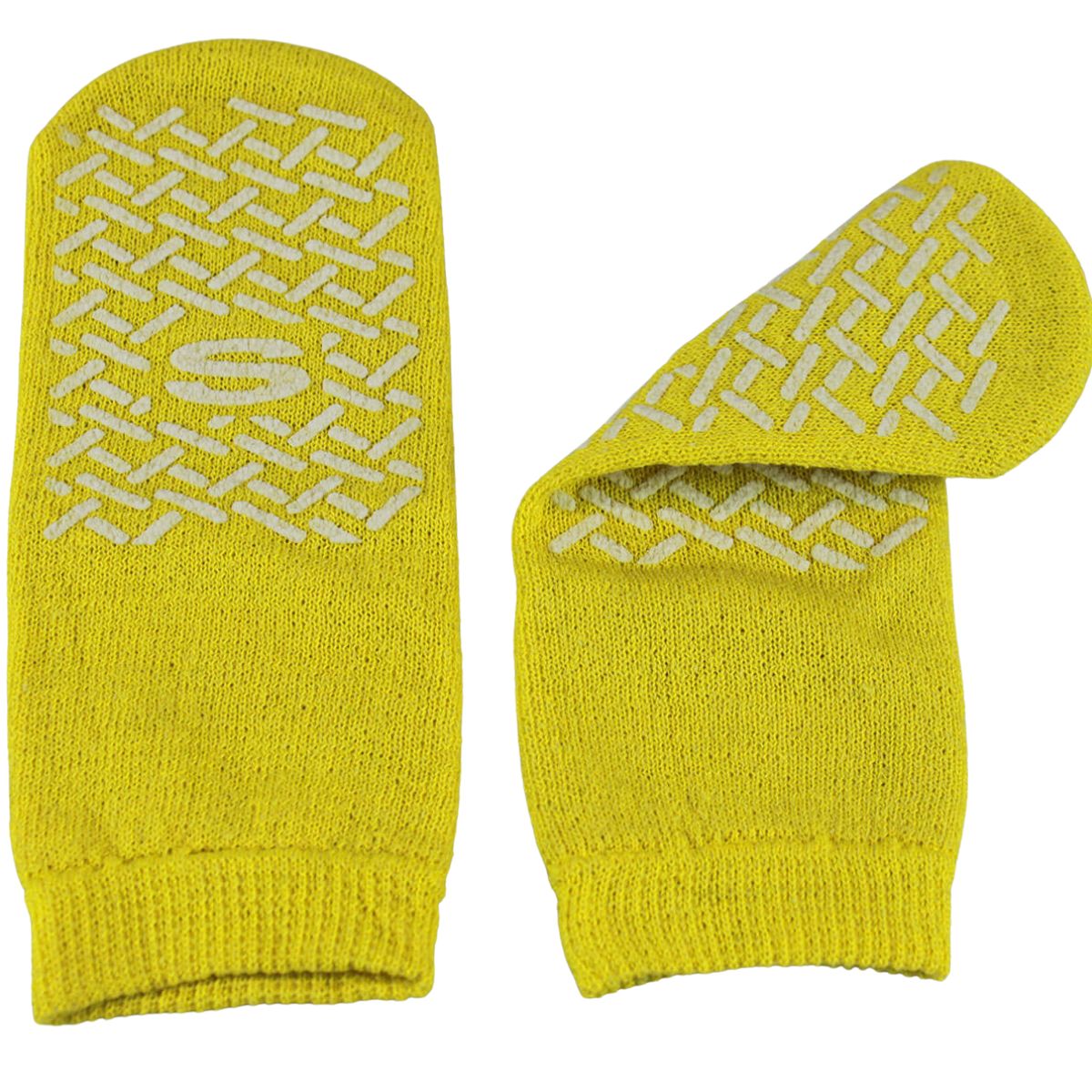 Fall Prevention Slipper Socks Small (Packs of 5 Pairs) - Image 2