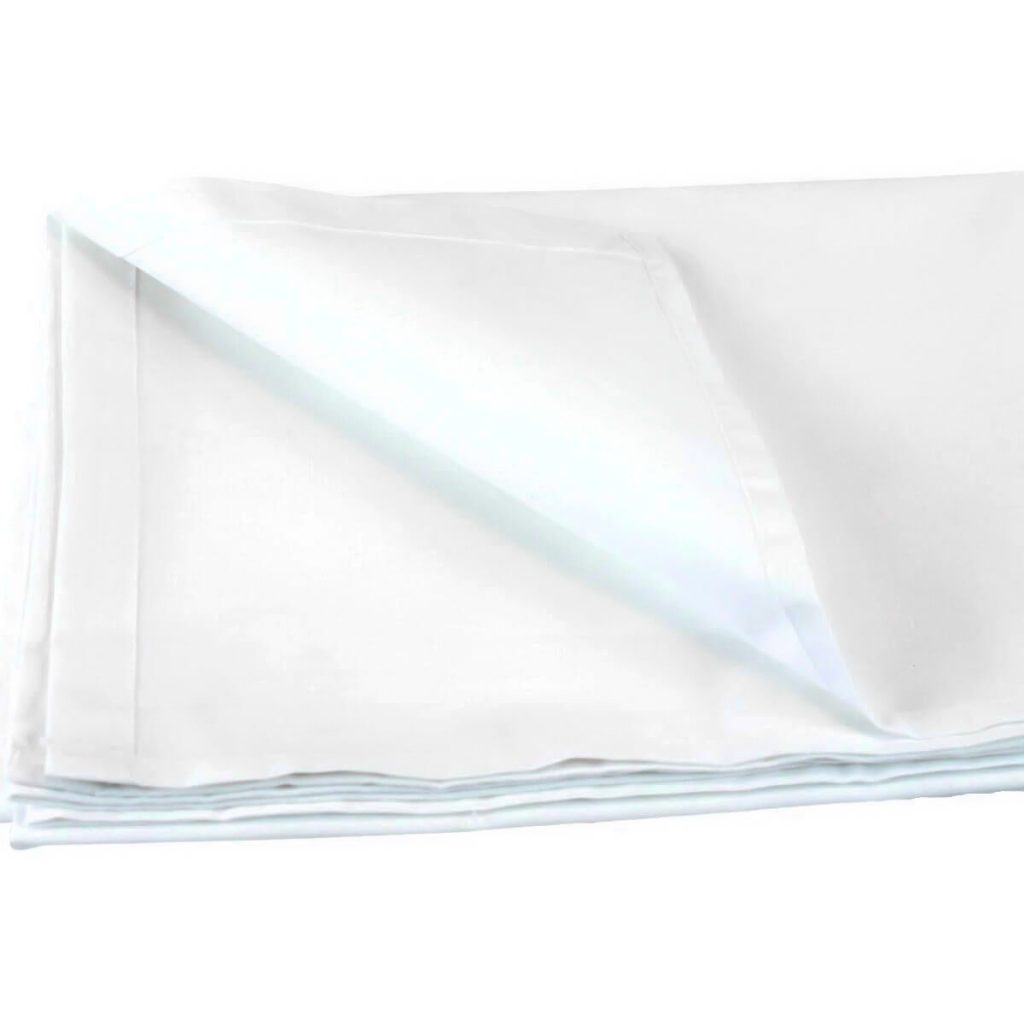 Cotton Rich Flat Sheet Cot Size