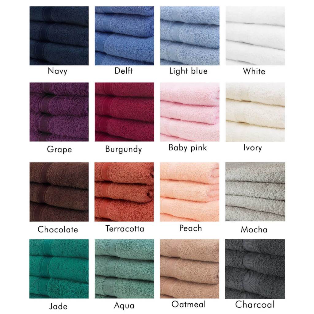 Mirage Bath Towel Range