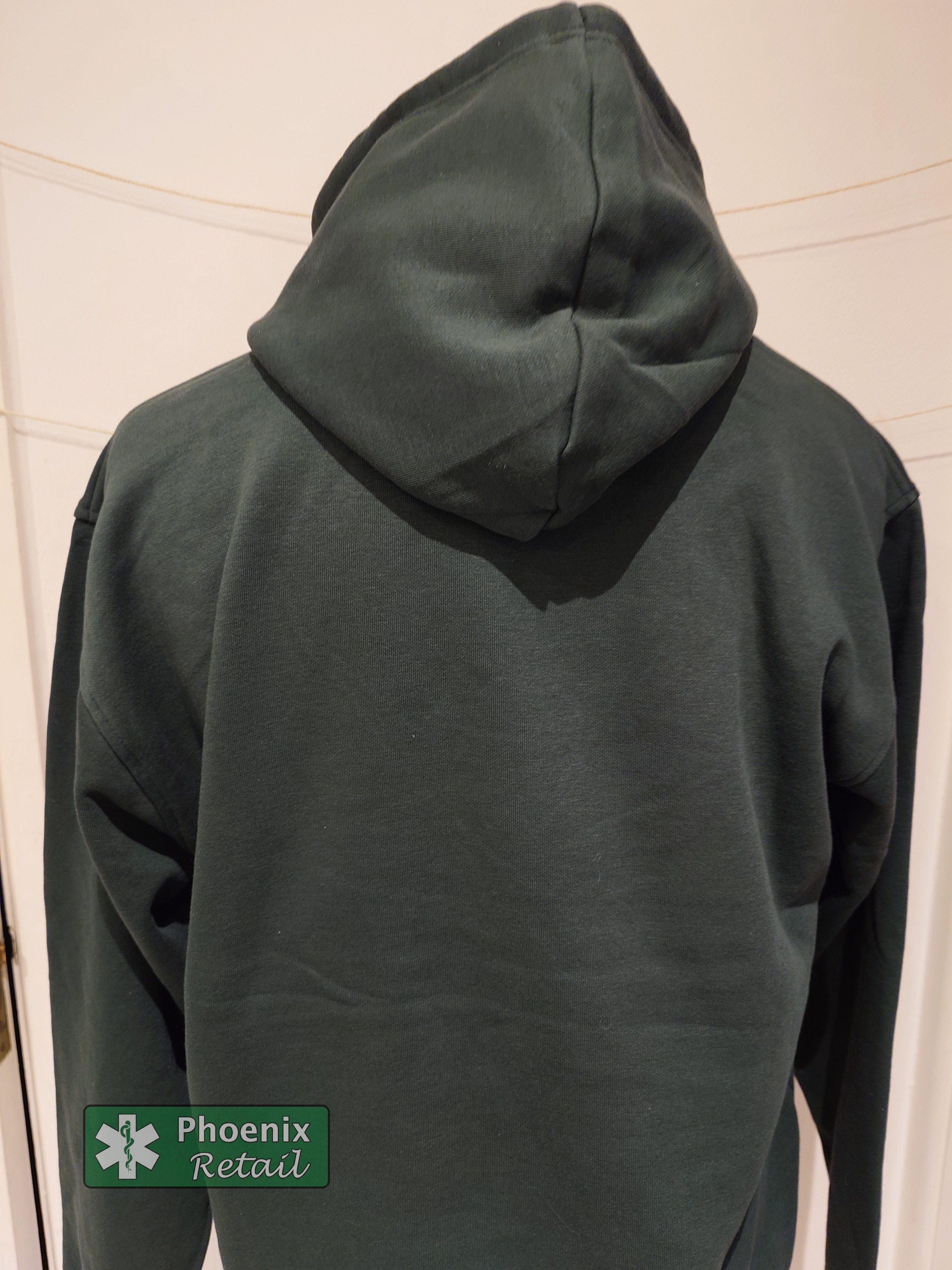 NAS Trust Classic Hoody in Bottle Green (Ambulance/EMT) - Image 2