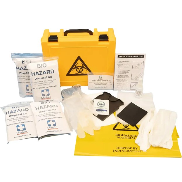 Biohazard Body Fluid – 5 Application Clean Up Kit