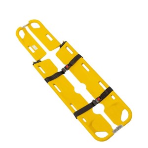 Breakaway Scoop Stretcher c/w Straps - Yellow