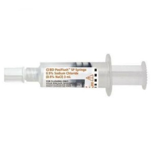 BD 3ml Prefilled PosiFlush SP Saline Syringe