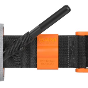 SAM XT Extremity XT600 Tourniquet w/ Metal Windlass (Civilian Black/Orange)