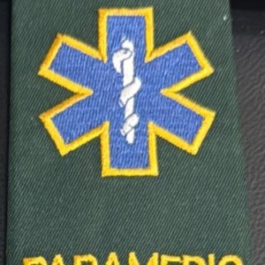 Paramedic Epaulettes with Star of Life (Pair Set)