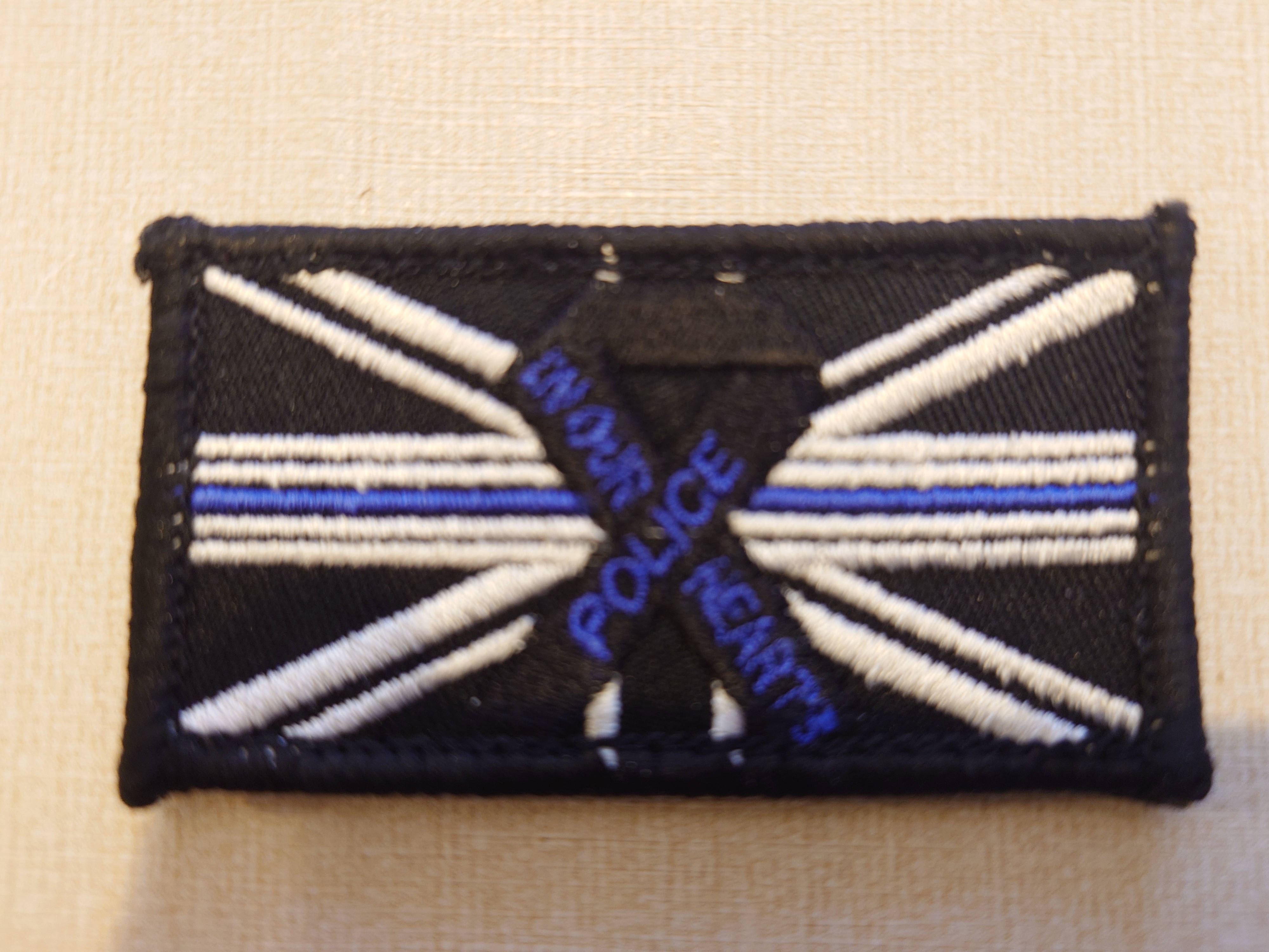 Emergency Services Colleague Remembrance Badge – Velcro Back & Strip - Image 3