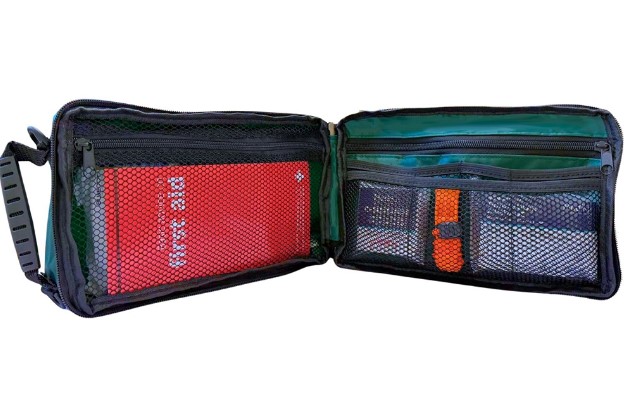 Forestry Vehicle First Aid Kit – c/w Advanced Wound Care Content – Red or Green Zip Pouch - Image 7