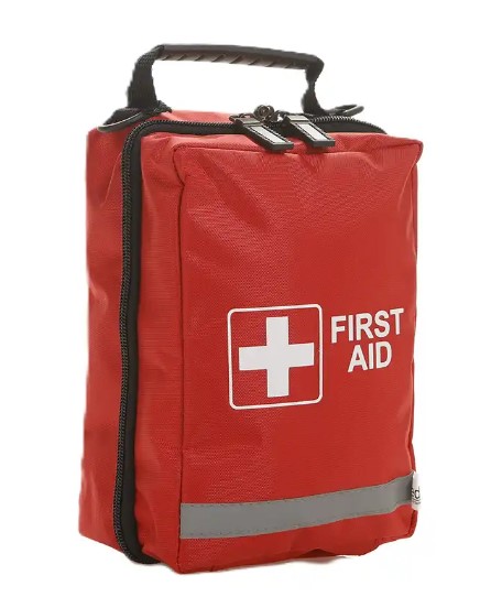 Forestry Vehicle First Aid Kit – c/w Advanced Wound Care Content – Red or Green Zip Pouch - Image 5