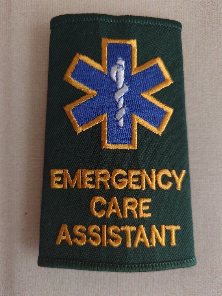 Emergency Care Assistant (ECA) Epaulettes with Star of Life (Pair Set)